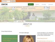 Tablet Screenshot of gwcm.dadeschools.net