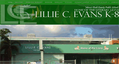 Desktop Screenshot of lcevans.dadeschools.net