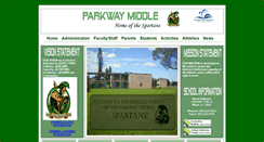 Desktop Screenshot of parkwaymiddle.dadeschools.net