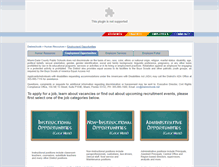 Tablet Screenshot of jobs.dadeschools.net