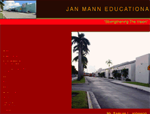 Tablet Screenshot of janmann.dadeschools.net