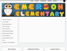 Tablet Screenshot of emerson.dadeschools.net