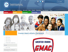 Tablet Screenshot of gmac.dadeschools.net