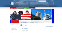 Desktop Screenshot of legislativeresources.dadeschools.net