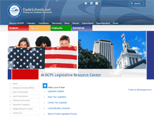 Tablet Screenshot of legislativeresources.dadeschools.net