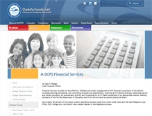 Tablet Screenshot of financialaffairs.dadeschools.net