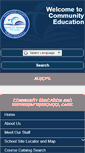 Mobile Screenshot of communityed.dadeschools.net
