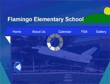 Tablet Screenshot of flamingo.dadeschools.net