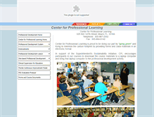 Tablet Screenshot of cpl.dadeschools.net