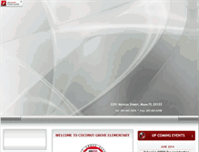 Tablet Screenshot of cogrove.dadeschools.net