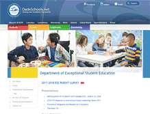 Tablet Screenshot of ese.dadeschools.net