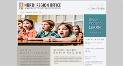 Desktop Screenshot of northregion.dadeschools.net